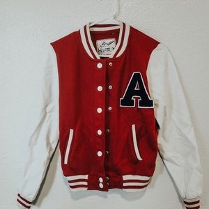College looking jacket